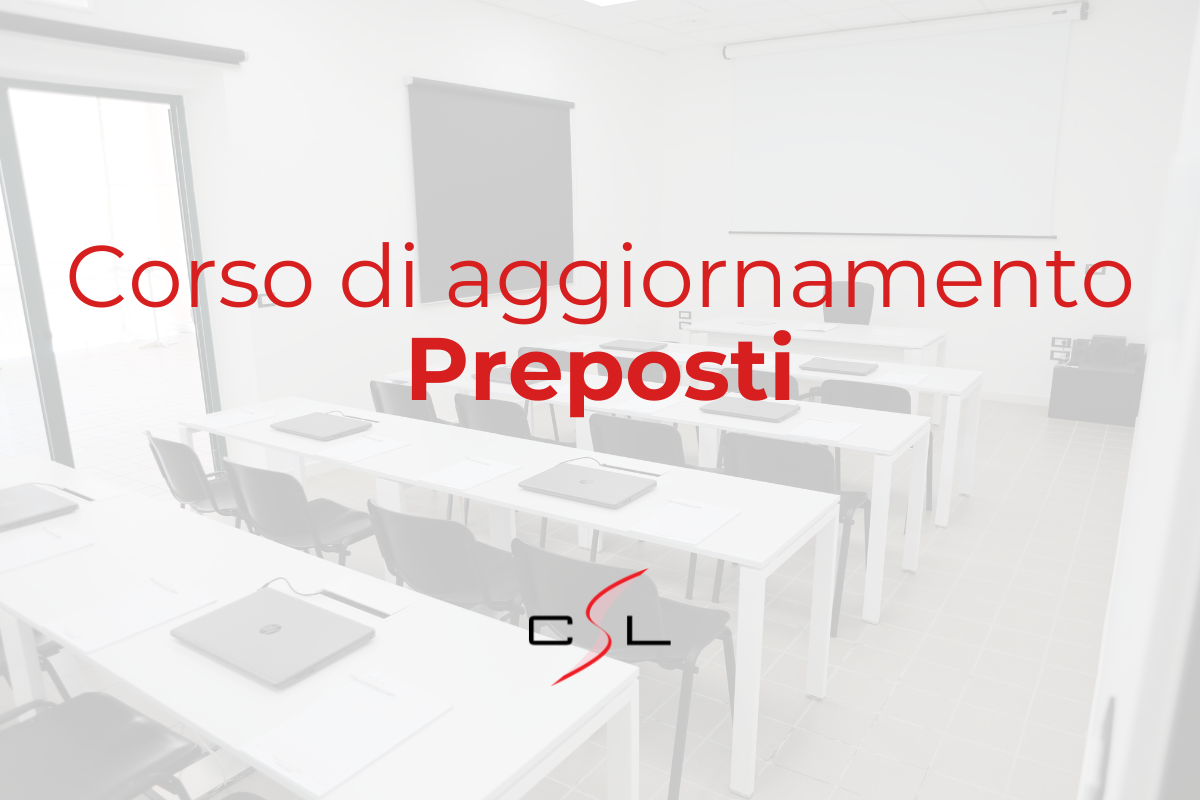 corso aggiornamento preposti