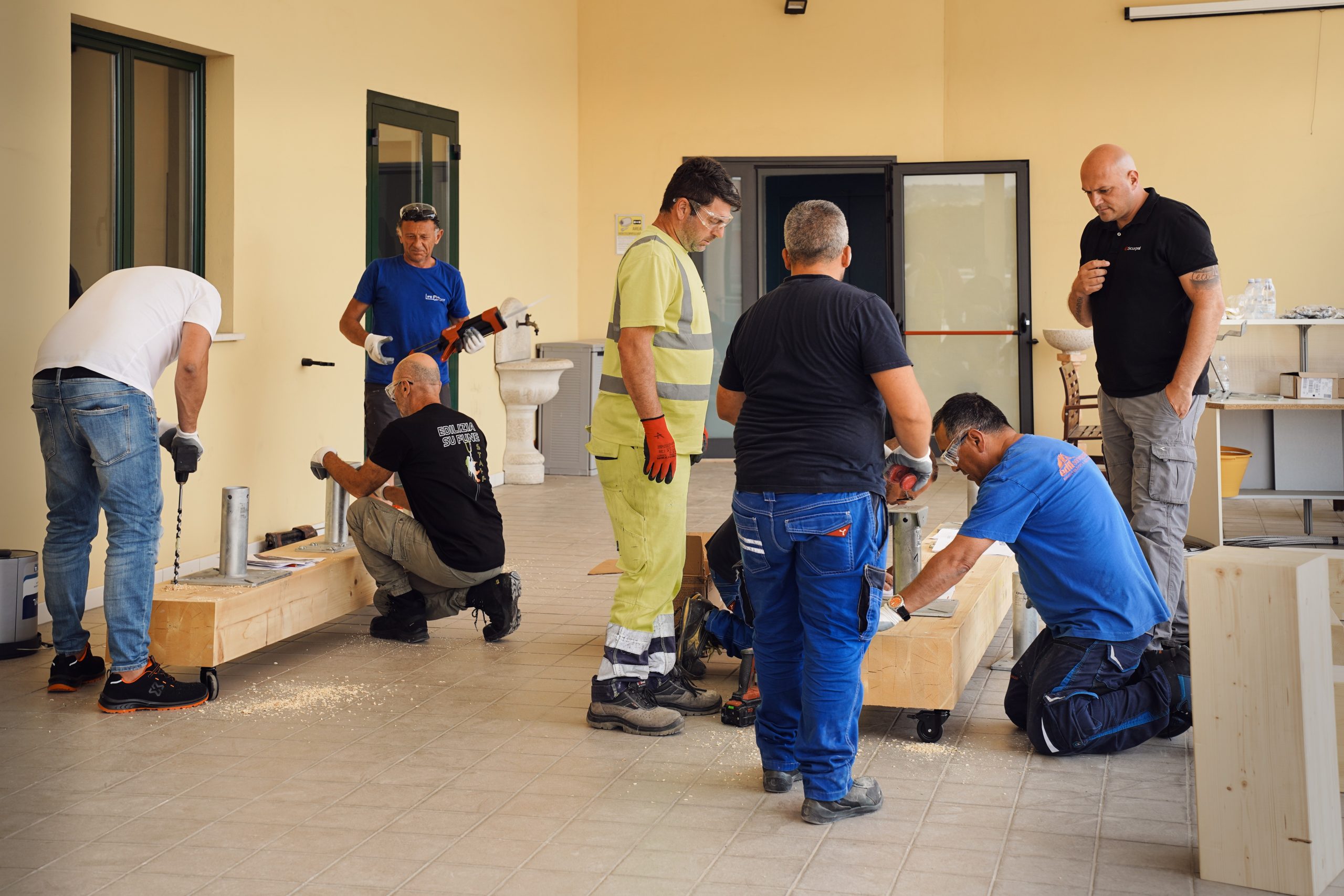 Esercitazione pratica su simulacri con la supervisione del docente Pascal Silvestri